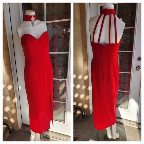 ❤️❤️VALENTINES Lillie Rubin Rare‎ Dress - Picture 1 of 10